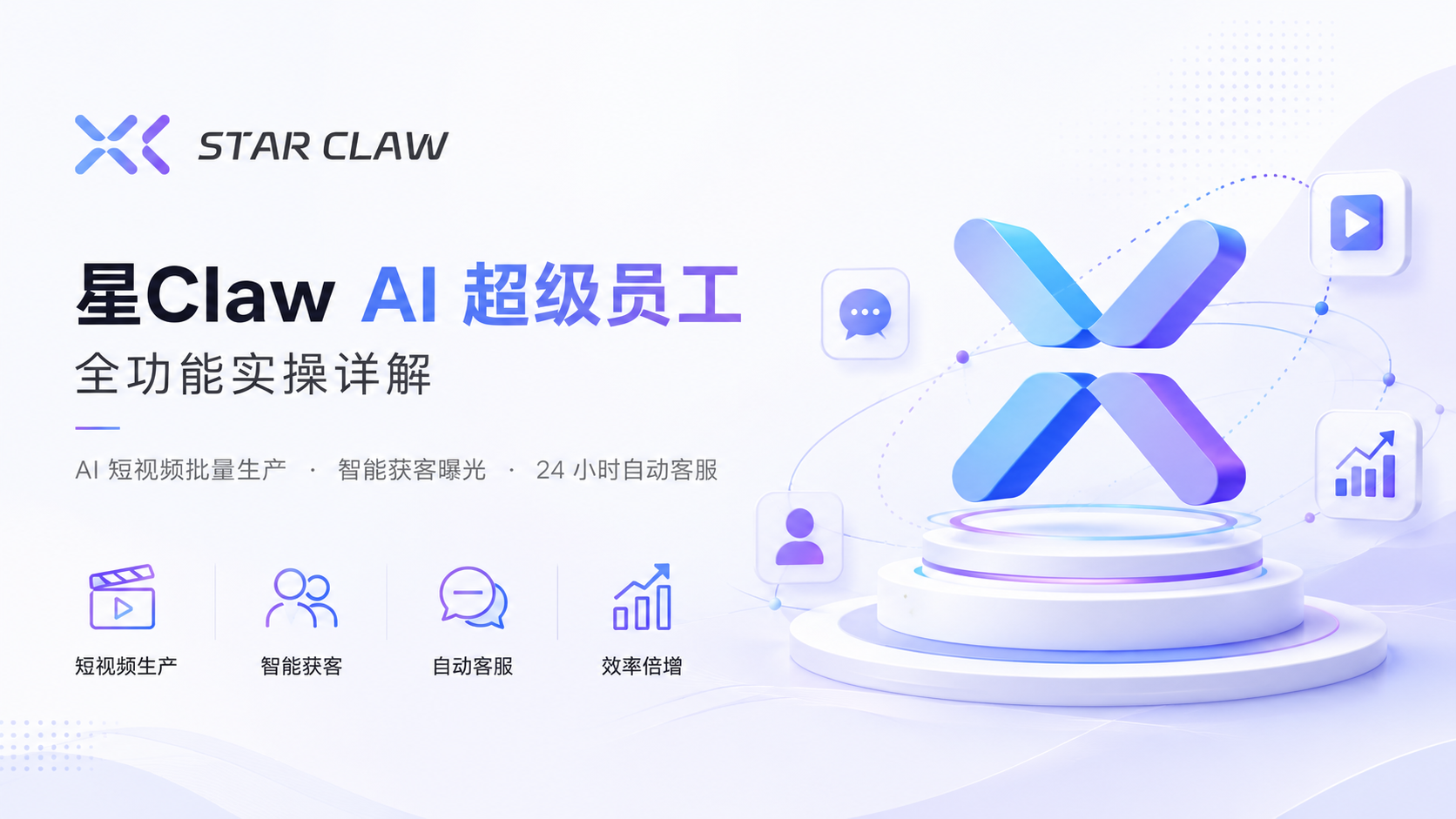 星Claw AI 超级员工 · 全功能实操详解
